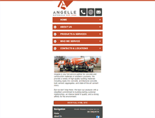 Tablet Screenshot of angellematerials.com